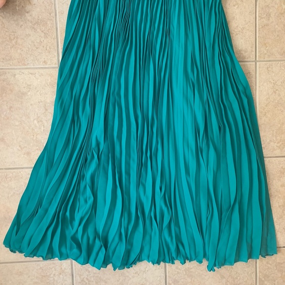 Vici Collection Faux Leather Strapless Maxi Gown - Picture 5 of 7